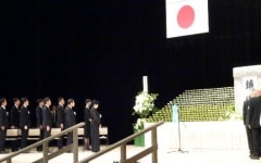 東京都戦没者追悼式の写真