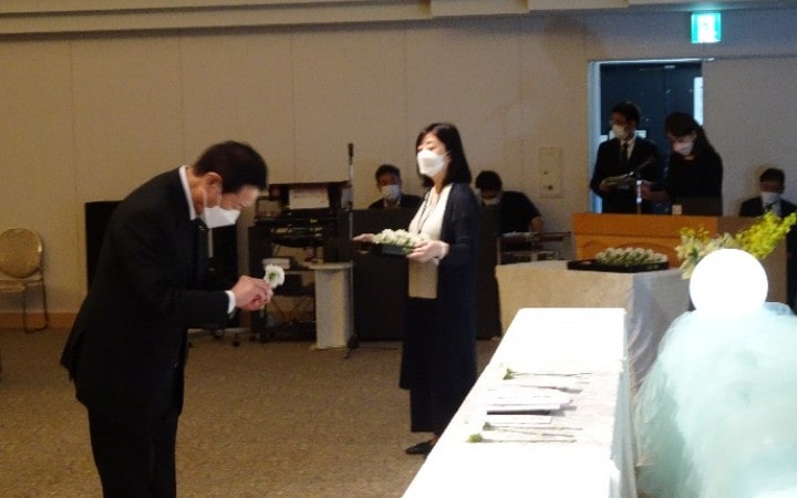 東京都原爆犠牲者追悼のつどいの写真