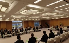 三多摩上下水及び道路建設促進協議会の要請受け