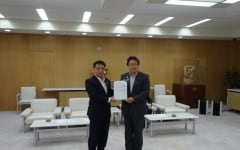 特別区議会議長会の要請受けの写真