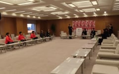 国際ろう者スポーツ委員会(ICSD)会長 都議会訪問の写真
