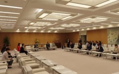 日本バスケットボール協会 都議会訪問の写真