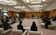 三多摩上下水及び道路建設促進協議会の要請受け