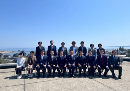 珠洲警察署を訪問