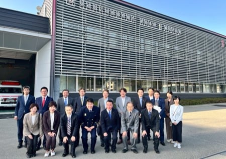 奥能登広域圏事務組合消防本部を訪問