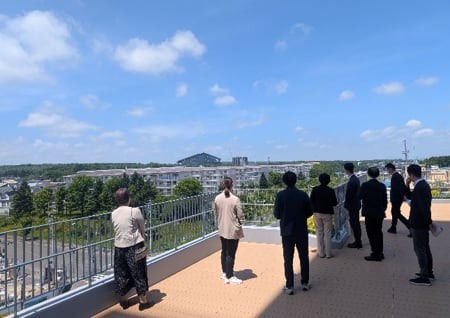 駅周辺のまちづくりを聴取