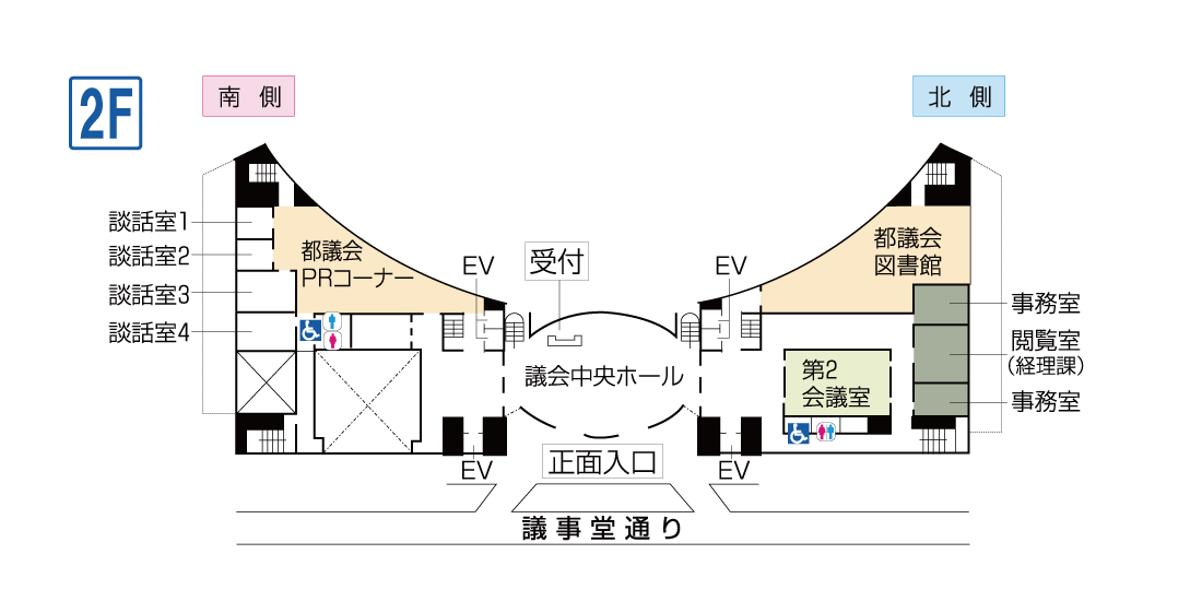 議事堂2階