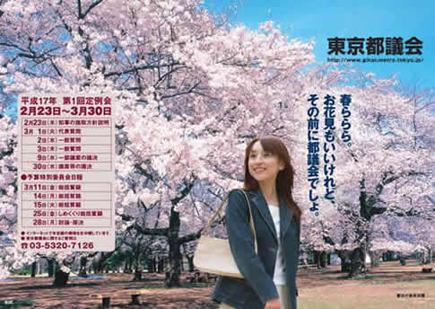 平成17年第1回定例会のポスター