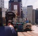 広島市内のＬＲＴ（ライト・レール・トランジット）
