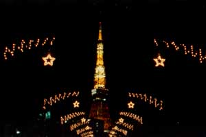 東京タワー夜景